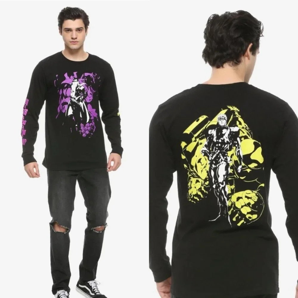 JoJo's Bizarre Adventure Jotaro & Dio Long-Sleeve T-Shirt